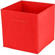 Dochtmann Callax box, storage, textile, red, 31 × 31 × 31 cm - Storage Box