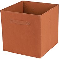 Dochtmann Callax box, storage, textile, orange, 31 × 31 × 31 cm - Storage Box