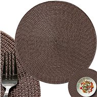 Verk Knitted round mat for kitchen table - diameter 38 cm - Placemat