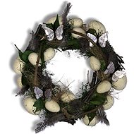 4DAVE Easter decoration - Spring wreath, diameter 30 cm - Wreath