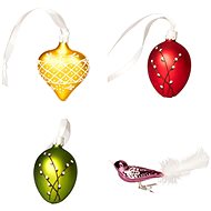Koulier Glass spring set - Cats 2, 4 pcs - Easter Decoration