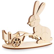 ULANIK Velikonoční dekorace - Stojan na vejce Bunny with a cart - Easter Decoration