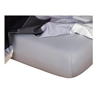 Dadka Jersey sheet grey 180 × 200 × 20 cm - Bedsheet