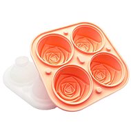 PHgate Kitchen Ideas Silikonová forma na ledové kostky z květů růže - Forma na led