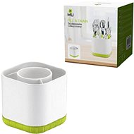 PHgate MU Cutlery organiser green and white - Cutlery Stand