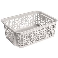 Branq Basket Bamboo 2 - antique white - Small Basket