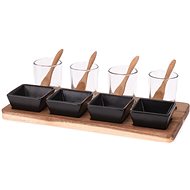 Koopman Serving bowls and glasses with tray 13 pcs - Serving Set