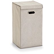 ZELLER Laundry basket textile 32 × 32 × 57 cm beige - Laundry Basket