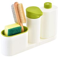 PHgate MU Large dishwashing set green and white - Detergent Holder
