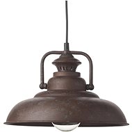 ACA DECOR Hanging retro luminaire Gaia, rust colour - Ceiling Light