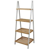 DOCHTMANN Shelf rack 4 tiers, shape A, 40 × 30 × 109 cm, white - Shelving Unit