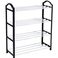AFF 3395 Shoe rack for 12 pairs of shoes black - Shelving Unit
