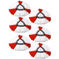 PRONETT XJ5122 Replacement mop cover, alternative, 6 pcs - Replacement Mop
