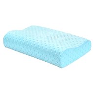 APT Memory foam pillow, blue - Pillow