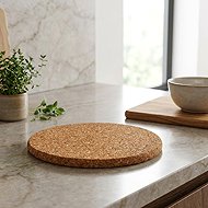 Zeller Cork pot mat, round, diameter 17 cm - Pot Holder