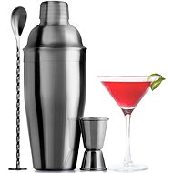 ZULAY Bartender set Shaker black steel - Cocktail Shaker