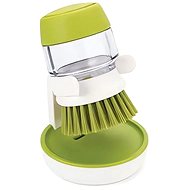 Verk 24214 Brush with detergent dispenser green - Dish Brush