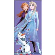 4sleep Baby towel 70 × 140 cm, Ice Kingdom purple - Children's Bath Towel