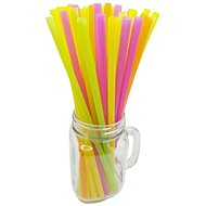 GoDan Plastic straws - straws 7 × 280 mm neon 250 pcs - Straw