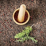 Pebbly NBA094 Mortar and pestle - Mortar