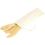 Pebbly NBA153 Bamboo cutlery set - Cutlery