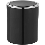 Wenko Swing Bathroom waste basket 2 l, black - Rubbish Bin