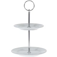 EH Excellent Houseware Two-tier porcelain tray - Tiered Stand