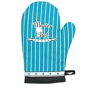 Forbyt Master Chef kitchen mitt turquoise 1 piece 18 × 28 cm - Oven Mitt