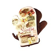 4sleep Kitchen mitt Sicilia brown - Oven Mitt