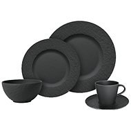 Villeroy & Boch Jídelní sada Manufacture Rock Black, 20 ks - Dish Set