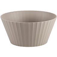 KESPER Fruit and salad bowl brown plastic, diameter 25 cm, height 12 cm - Small Bowl