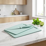 KESPER Cutting boards with knife set 3 pcs mint - Cutting Board