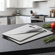 KESPER Cutting boards with knife set 3 pcs grey - Cutting Board