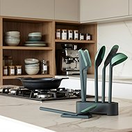 Lékué Non-Scratch Kitchen Utensil Set, 5 pcs dark green - Kitchen Utensil Set