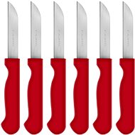 Vergionic 8010 Set of kitchen knives 15,5 cm, 6 pcs, red - Knife Set