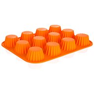Baquet Silicone mould for 12 cupcakes Culinaria Orange 32 × 24 × 3,4 cm - Baking Mould