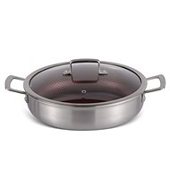EDENBERG Low pot with lid EB-14924, 3,7 l - Pot