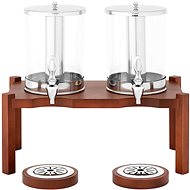 Royal Catering Double chilled juice dispenser on stand 2 × 7 l - Drink Dispenser