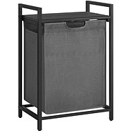 Houseland Vasagle Ovules 65 l, graphite - Laundry Basket