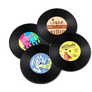 Alum Coasters 4 pcs Vinyl Retro - Coaster