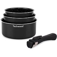 Techwood Set of pots with removable handle 4 pcs - Pot