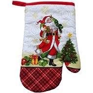 DuraHome Kitchen Gloves Santa 2 pcs - Oven Mitt