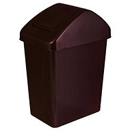 Branq Waste bin with hinged lid 25 L brown - Rubbish Bin