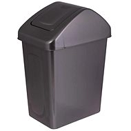 Branq Waste bin with hinged lid 25 L anthracite - Rubbish Bin