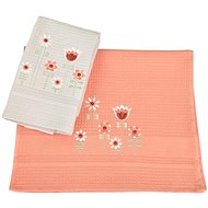 DOMMIO Kitchen towels Flowers 2 pcs, 40 × 60 cm - Kitchen Towel