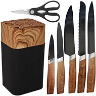 Retoo Set of kitchen knives with stand - Knife Set