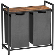 Houseland Vasagle Ovules laundry basket, grey - Laundry Basket
