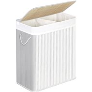 Houseland Laundry basket Launda 100 L, white - Laundry Basket