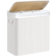 Houseland Laundry basket Lujas 150 L, white - Laundry Basket