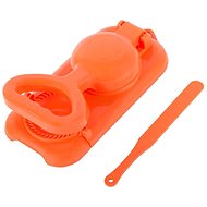 Pronett XJ4986 2in1 pie press orange - Mould